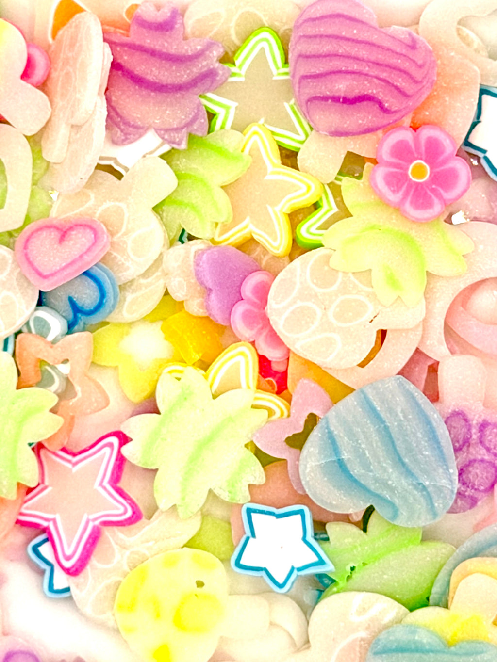 Resin and Clay Nail Charm Mixes