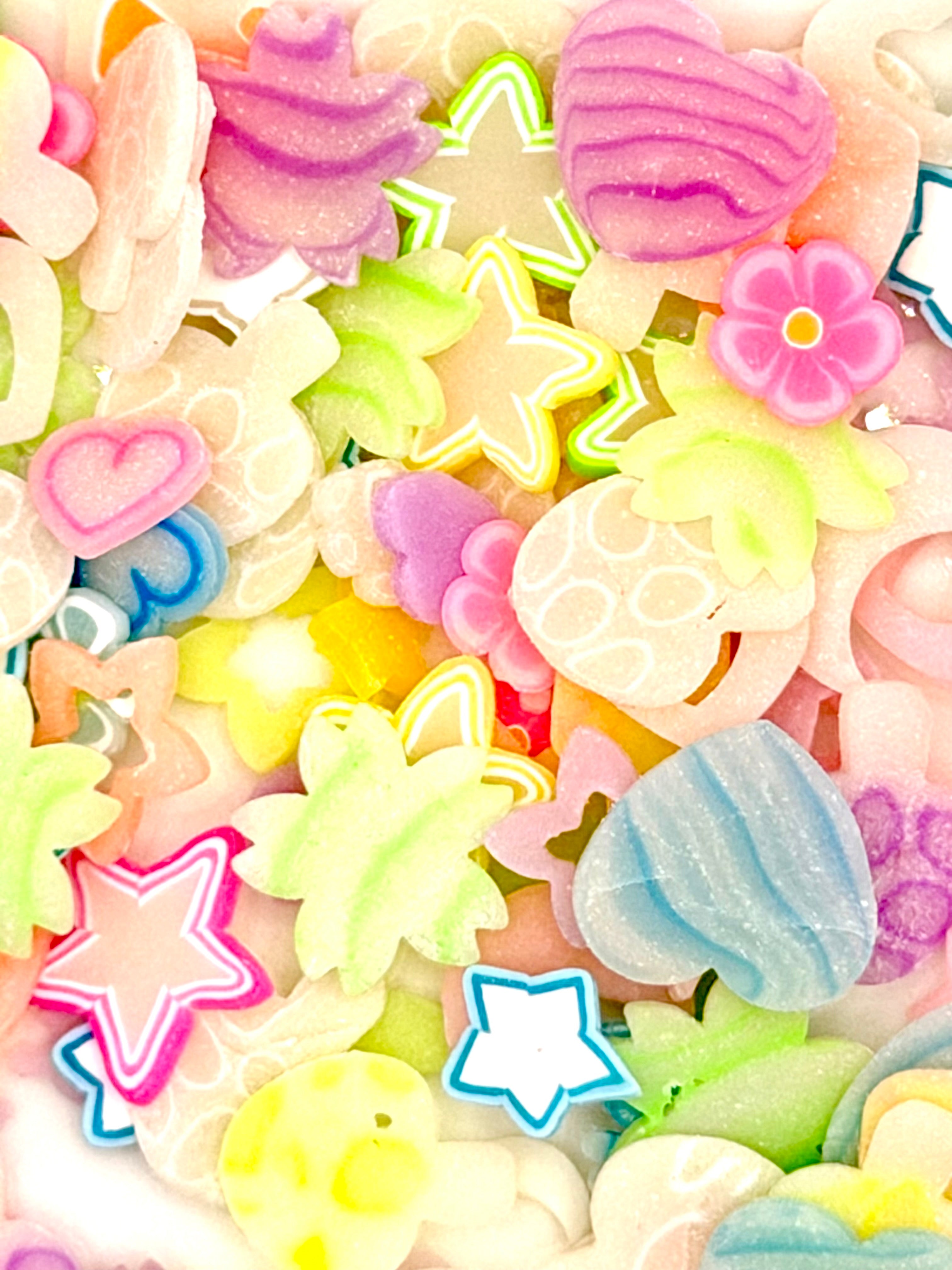 Resin and Clay Nail Charm Mixes