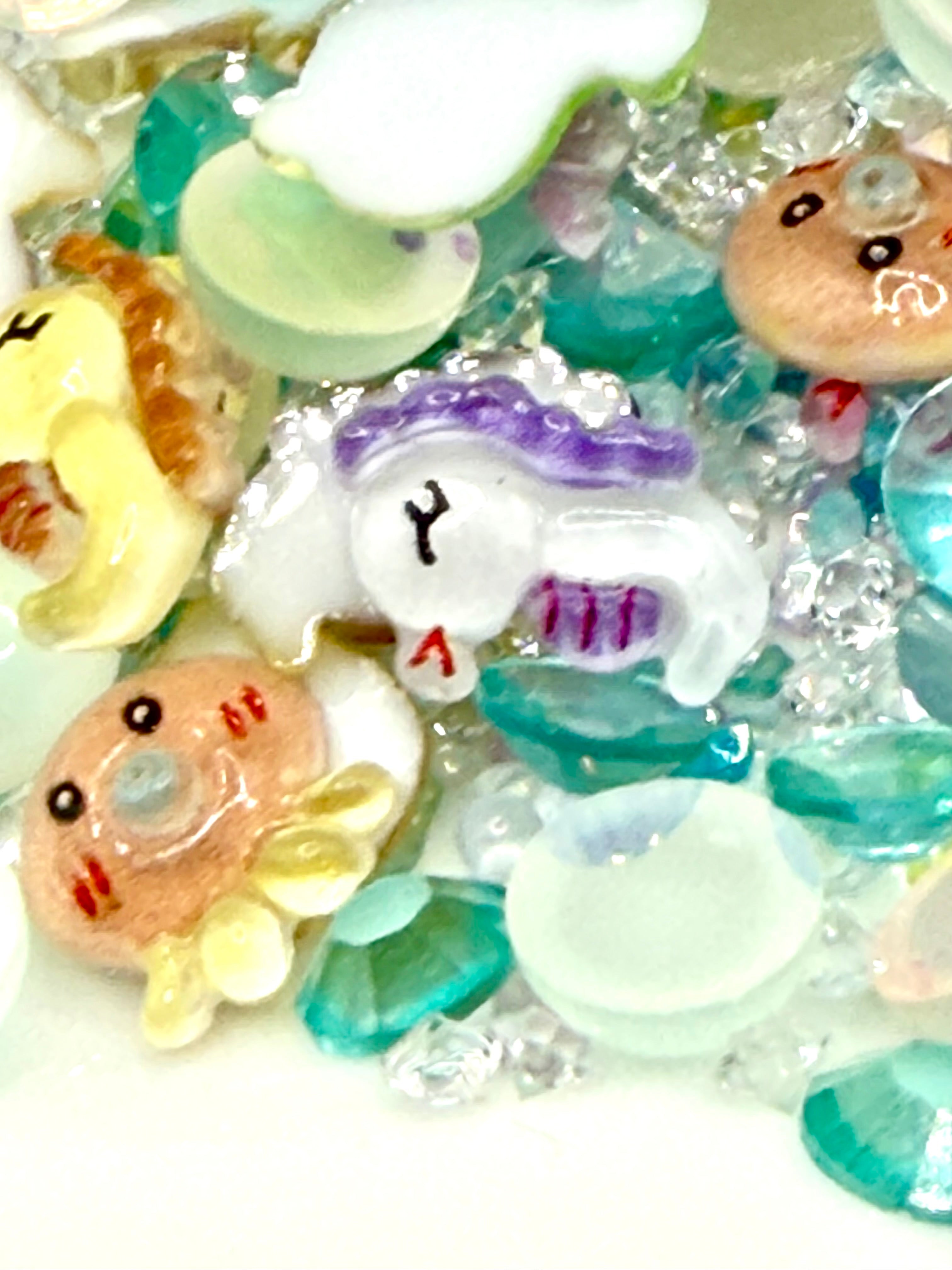 Resin and Clay Nail Charm Mixes