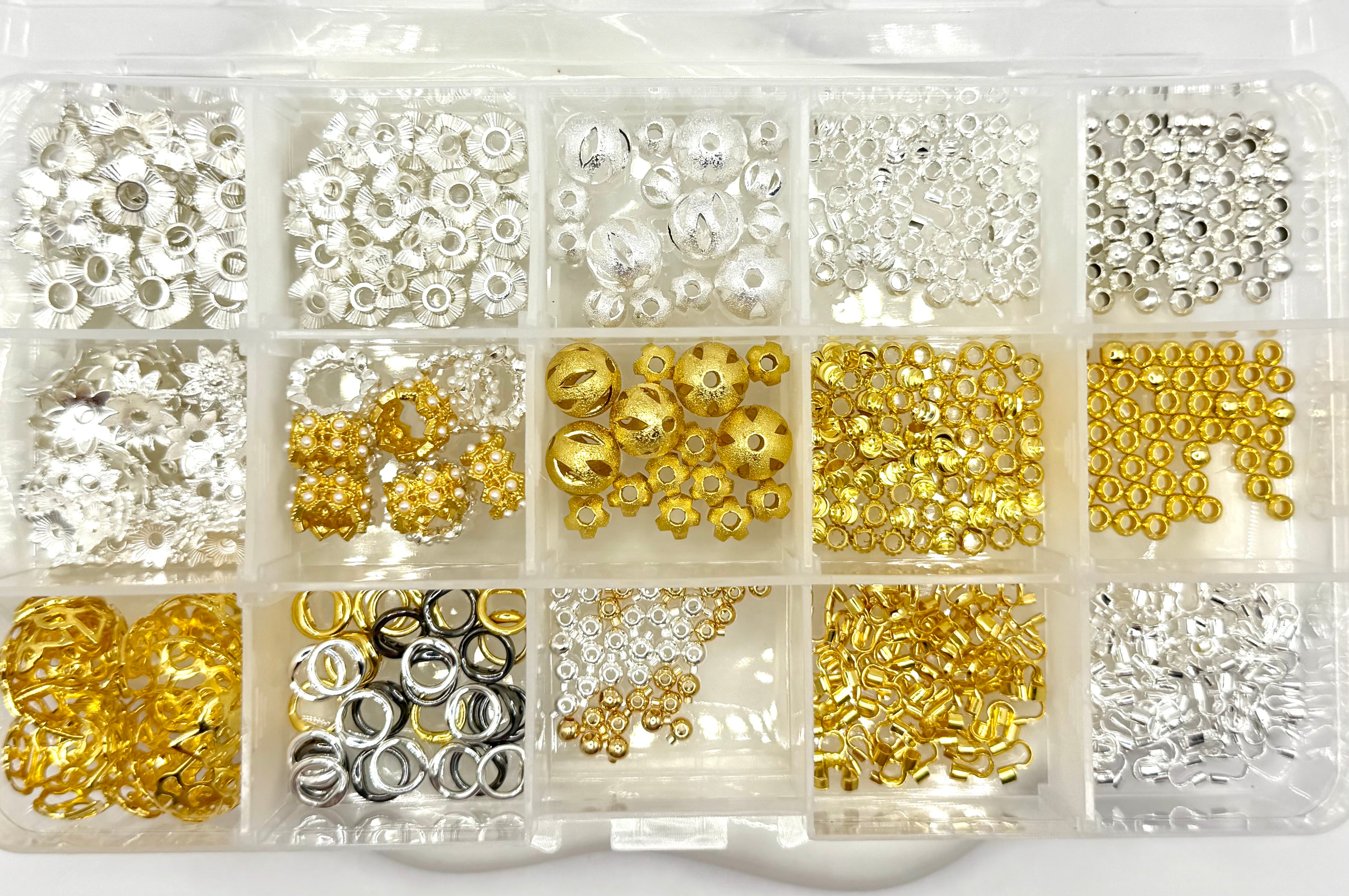 Accessories Kit for Beading DIY Projects and Jewelry High Quality Metal