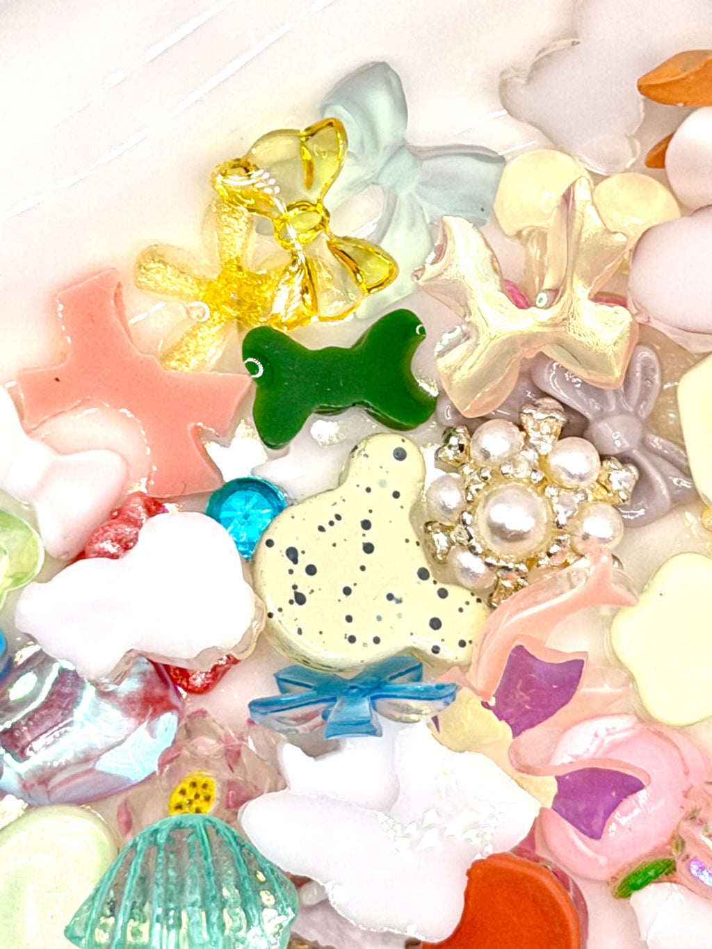 Resin and Clay Nail Charm Mixes