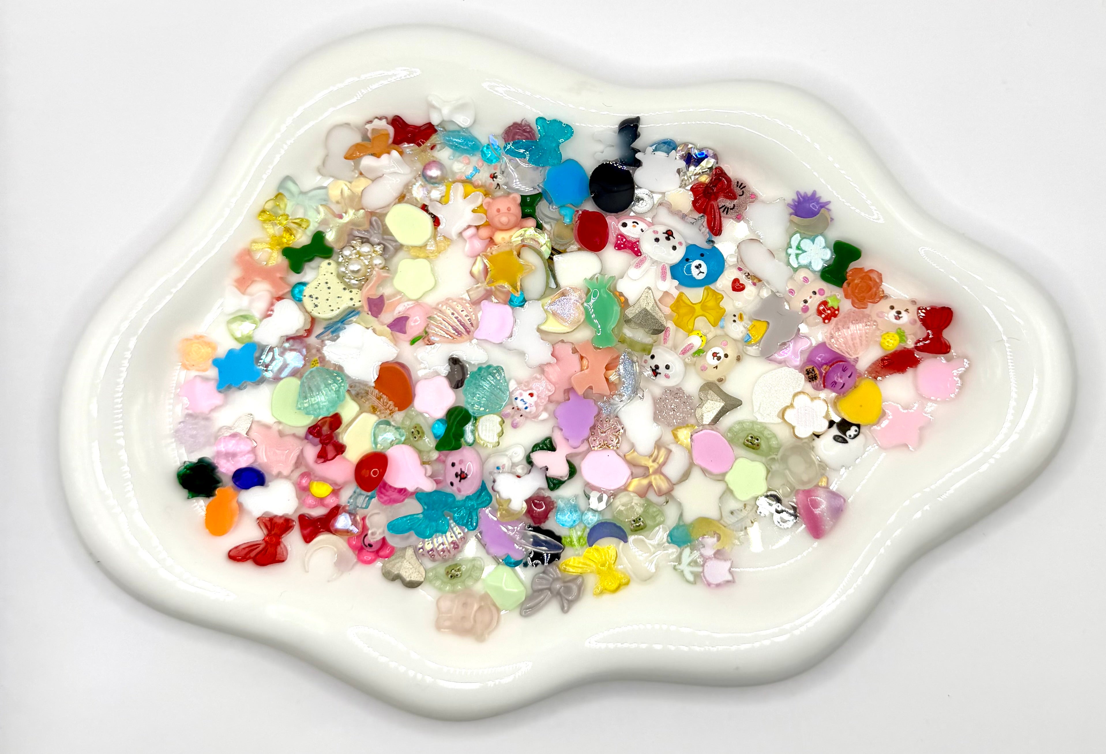 Resin and Clay Nail Charm Mixes