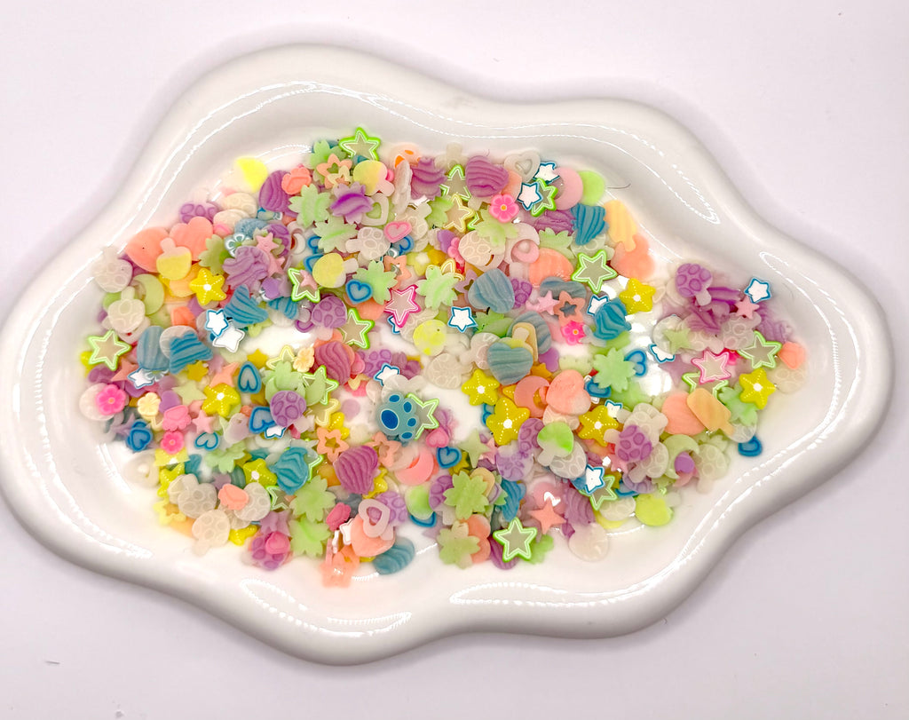 Resin and Clay Nail Charm Mixes