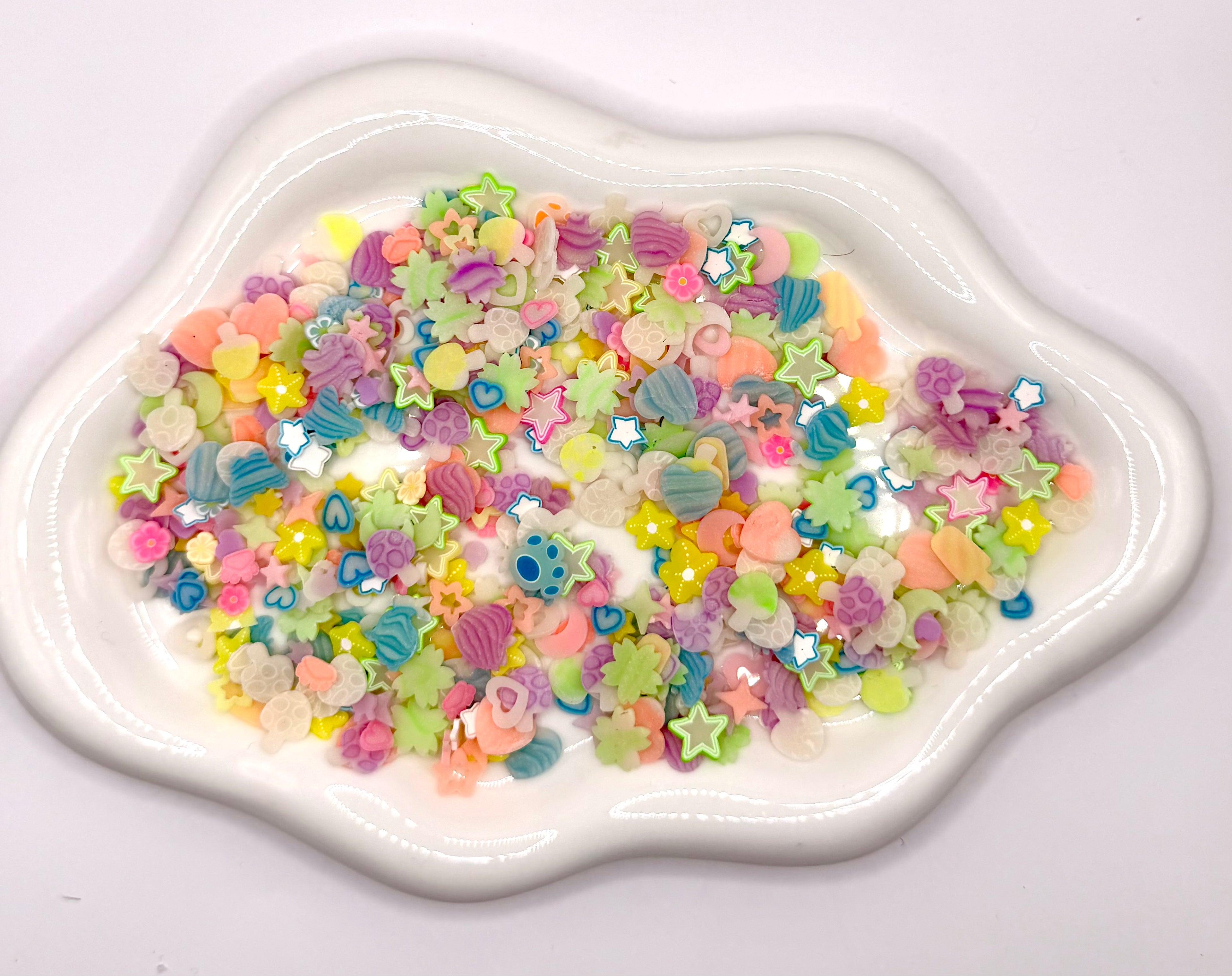 Resin and Clay Nail Charm Mixes