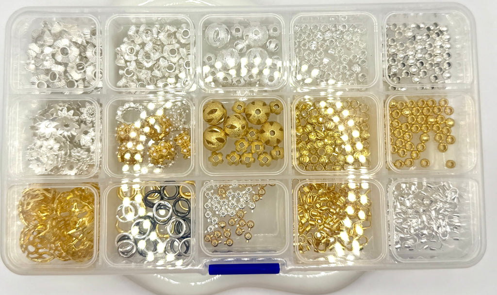 Accessories Kit for Beading DIY Projects and Jewelry High Quality Metal