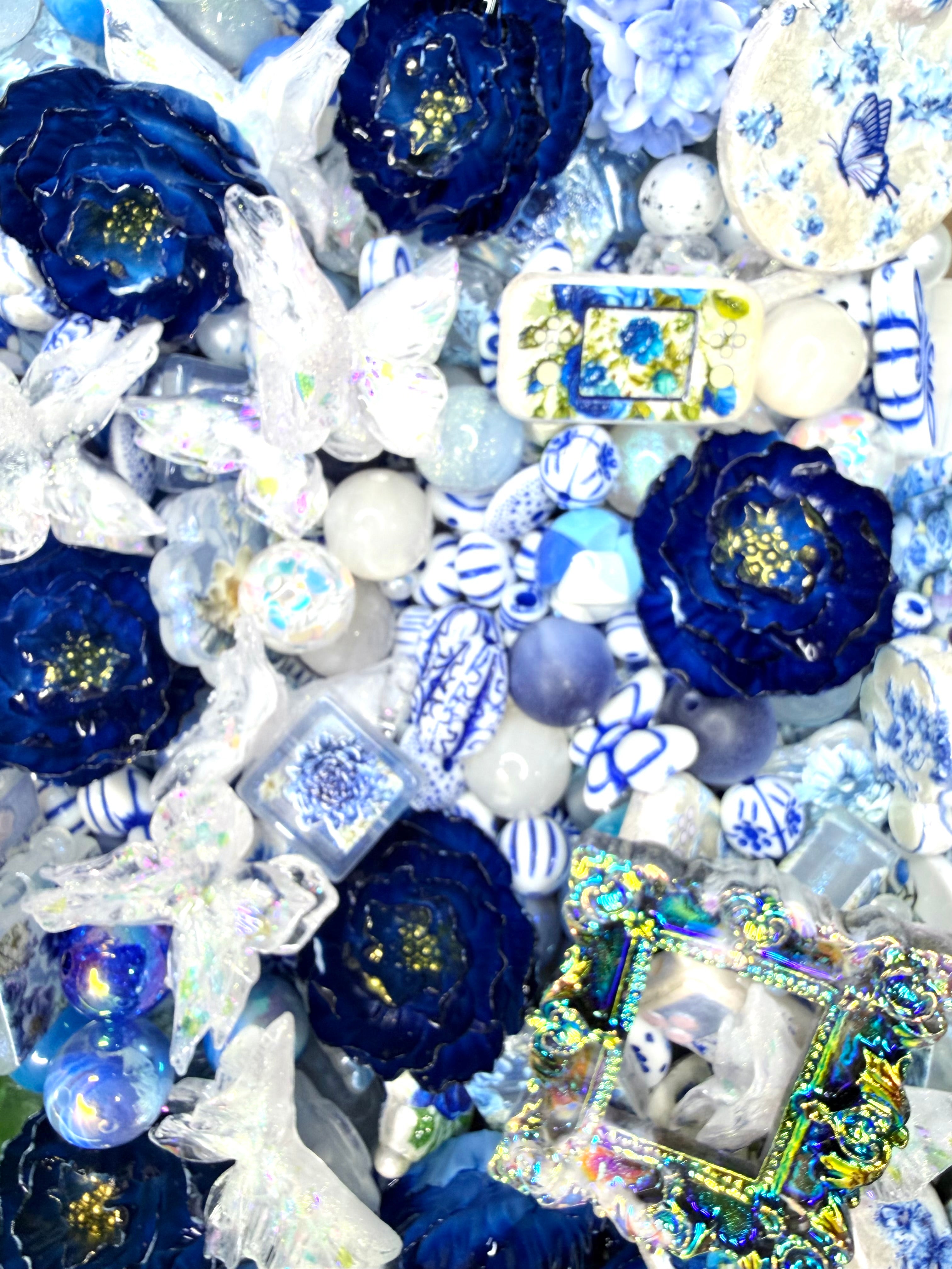 Resin & Acrylic Beads and Charms Mixes for DIY Pens Keychains & Phone Chains