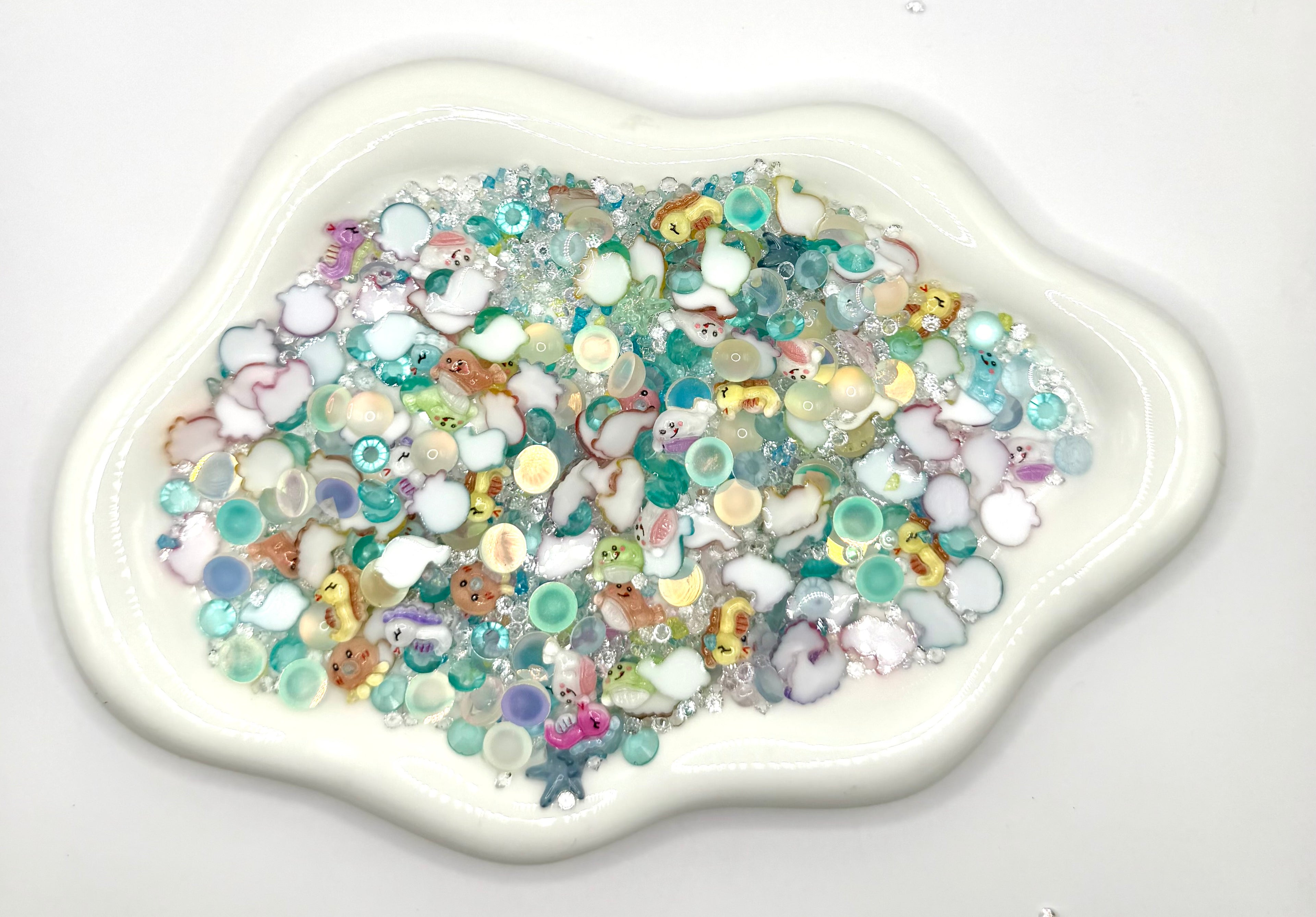 Resin and Clay Nail Charm Mixes