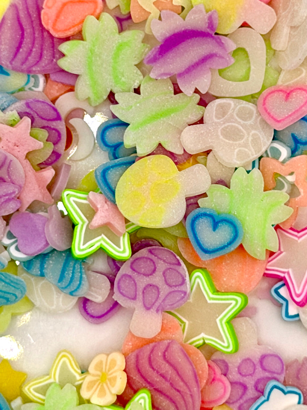 Resin and Clay Nail Charm Mixes