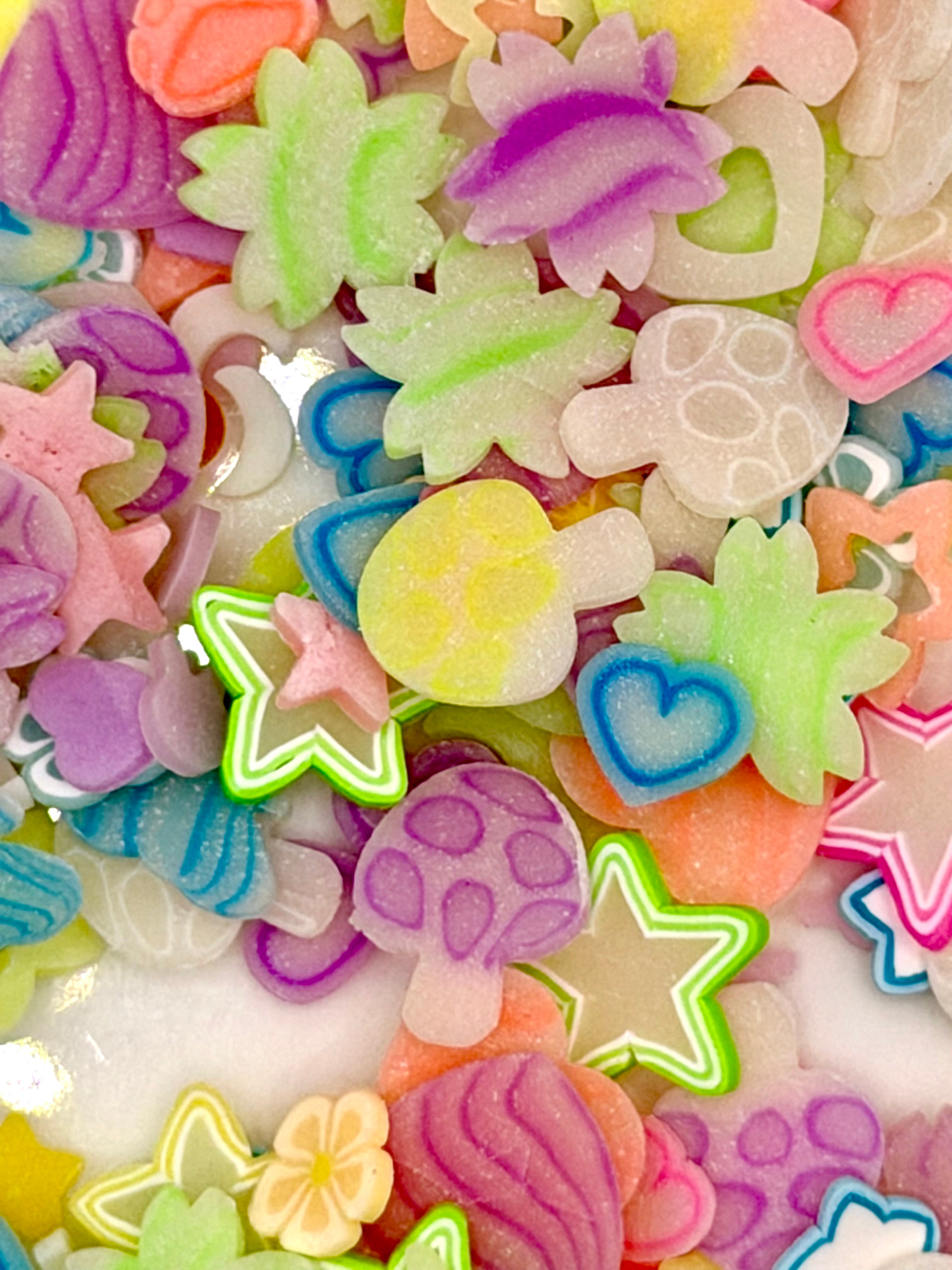 Resin and Clay Nail Charm Mixes