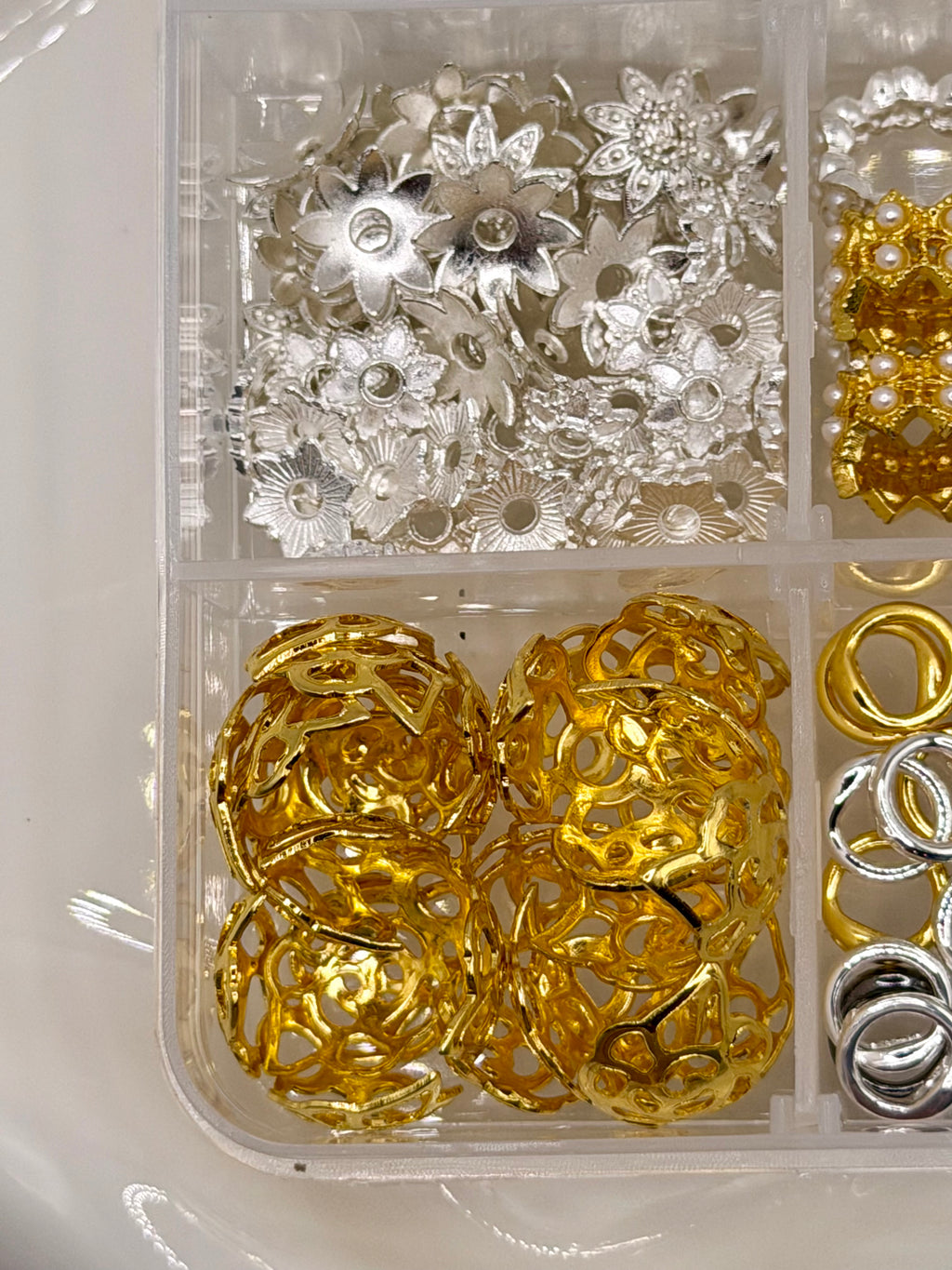 Accessories Kit for Beading DIY Projects and Jewelry High Quality Metal